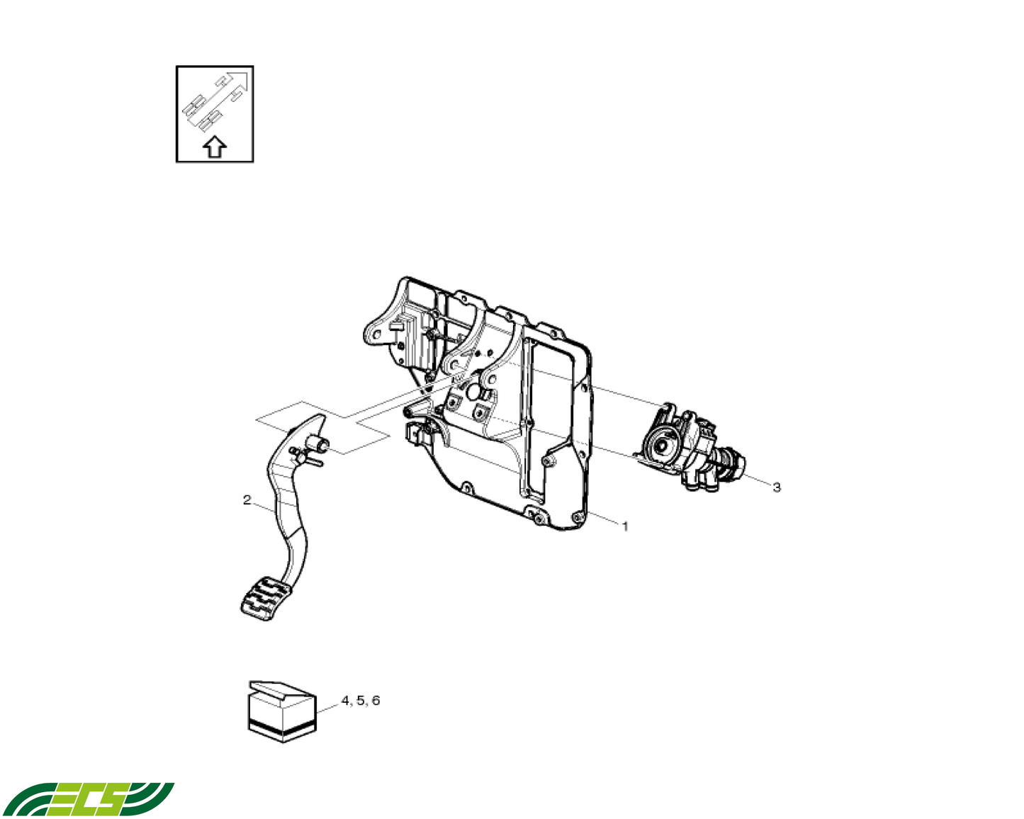 Renault Foot Brake Modulator