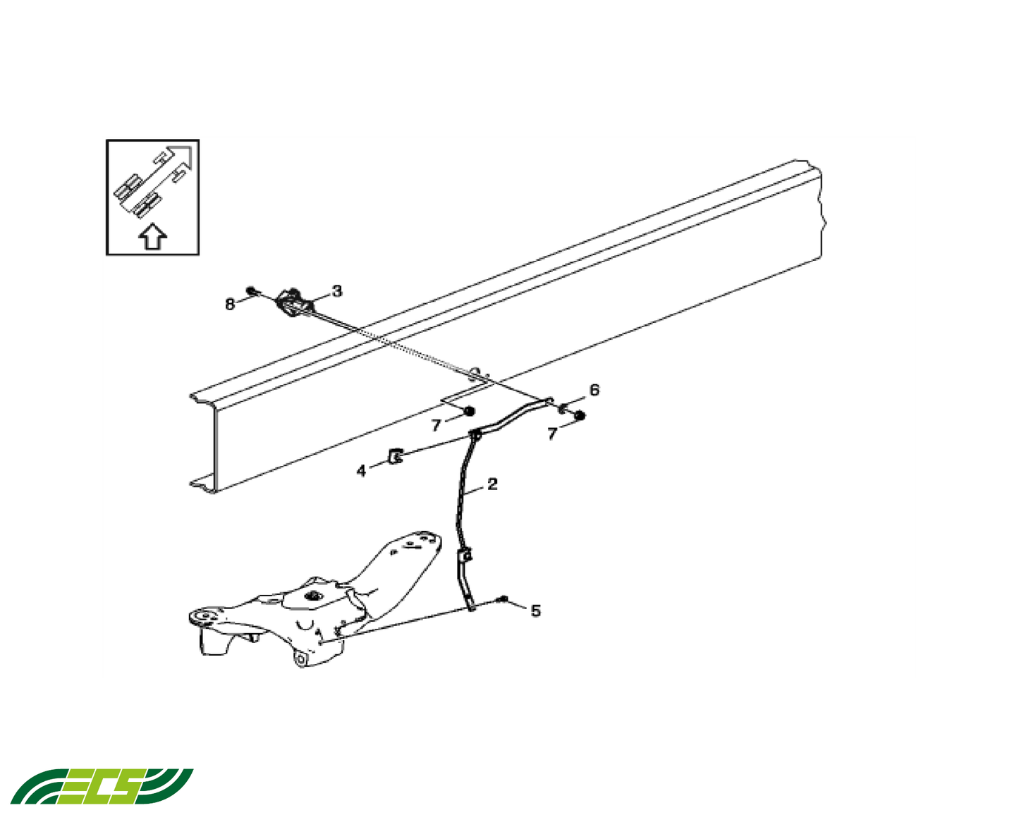 Volvo Balloon Level Sensor