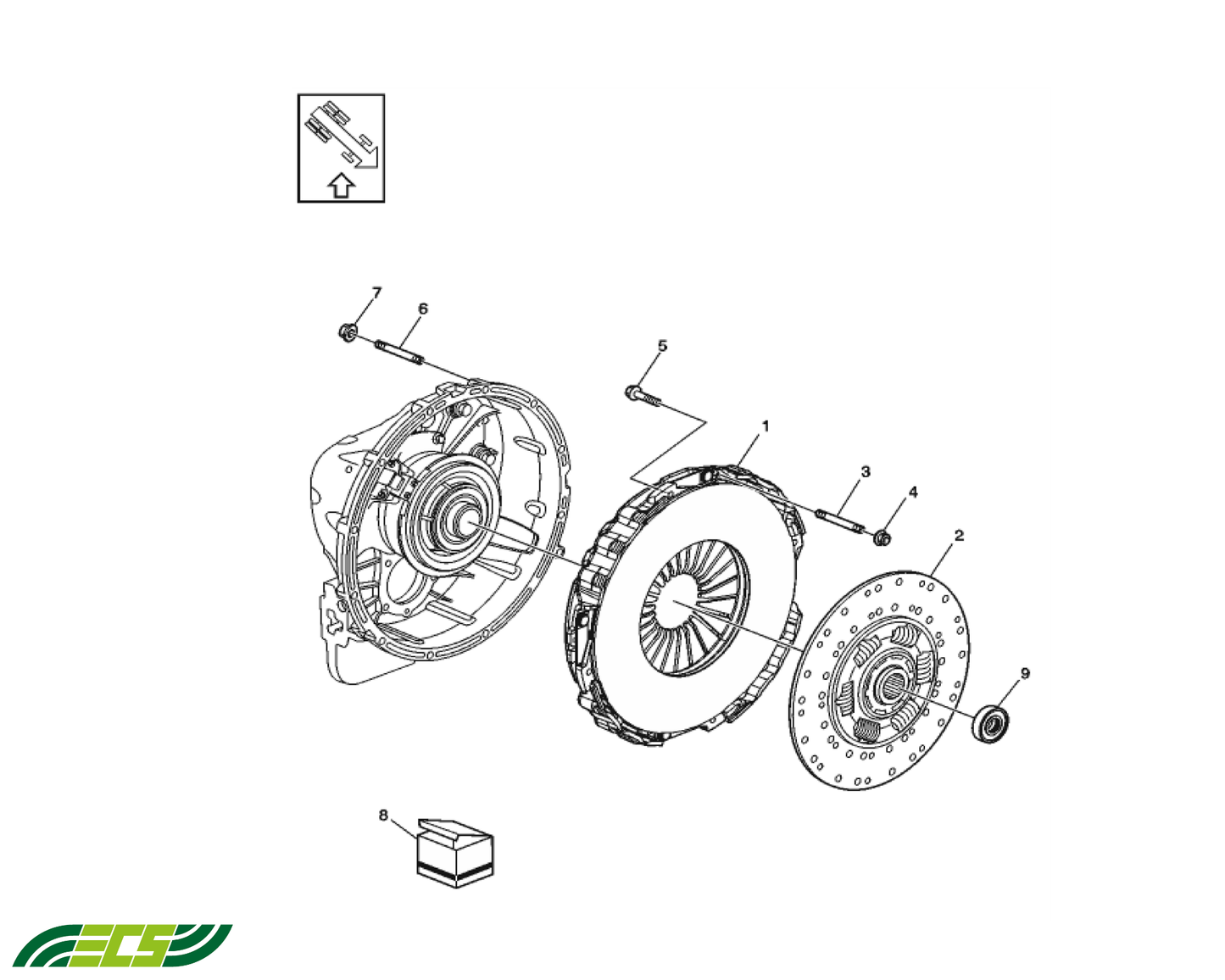 Volvo Clutch Assembly