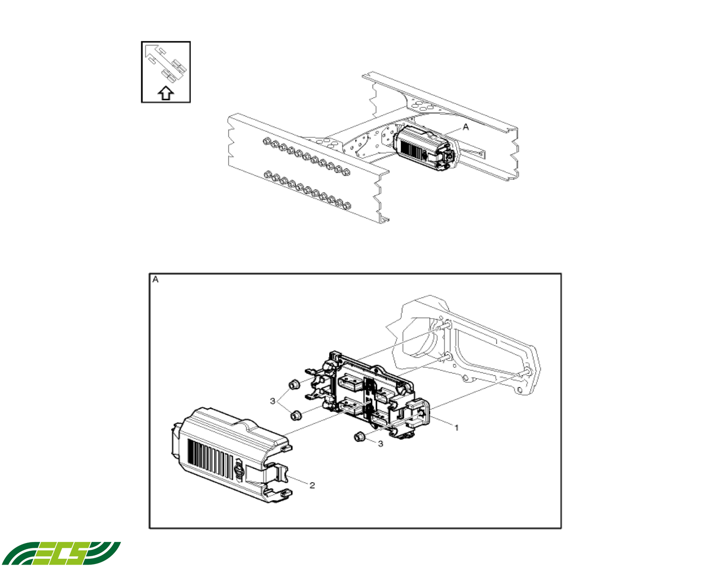 Renault EBS7 Brake ECU