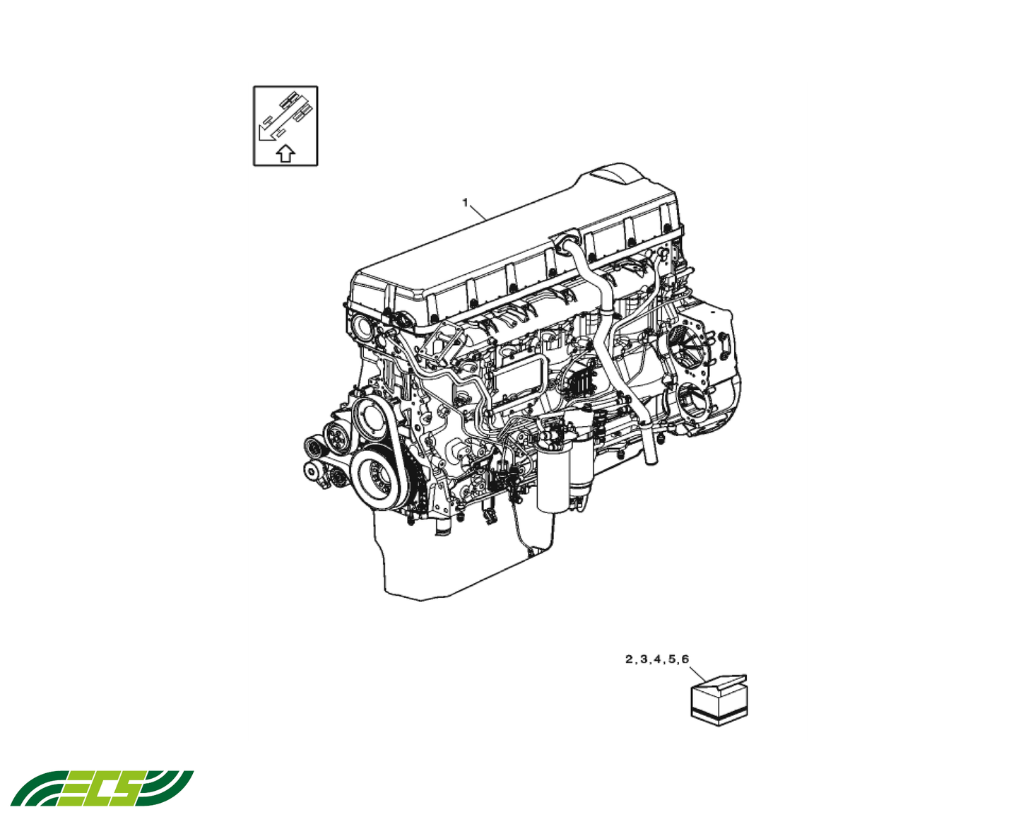 Volvo D13 Complete Engine
