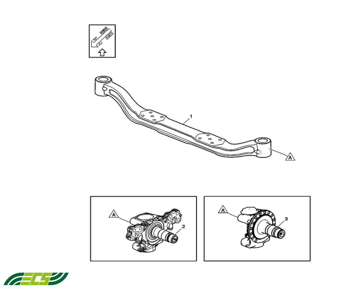 Volvo Front Axle