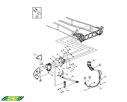 Axle & Steering فولفو مستعملة-17996040